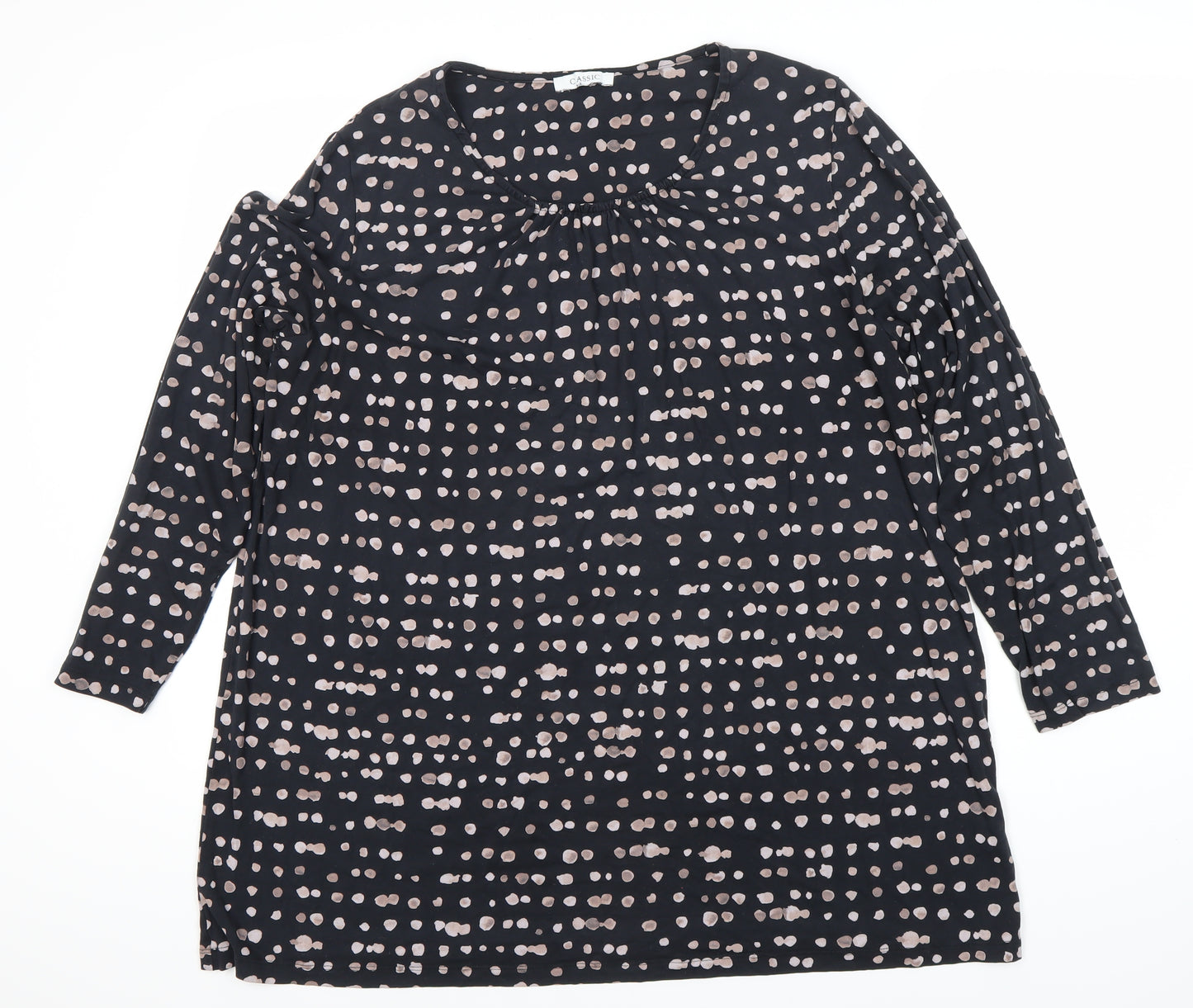 Marks and Spencer Women's Polka Dot Long Sleeve Top