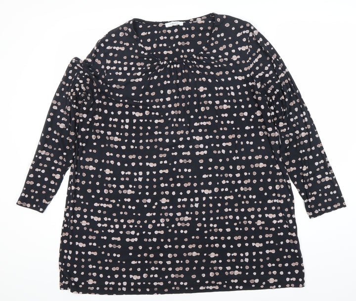 Marks and Spencer Women's Polka Dot Long Sleeve Top