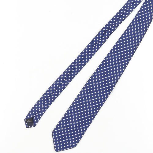Michelsons Blue Polka Dot Men's Tie - New With Tags