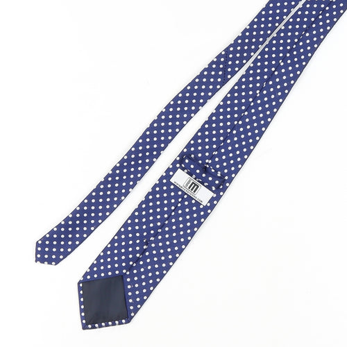 Michelsons Blue Polka Dot Men's Tie - New With Tags
