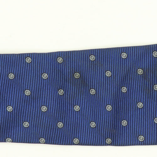 Austin Reed Men's Blue Polka Dot Silk Tie