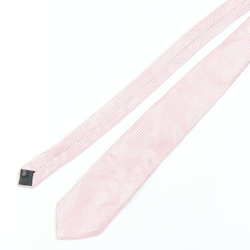 Royal Class Men's Pink Silk Striped Tie