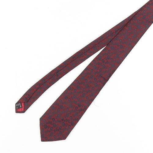 Michelsons of London Men’s Red Paisley Tie