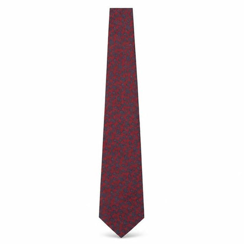 Michelsons of London Men’s Red Paisley Tie