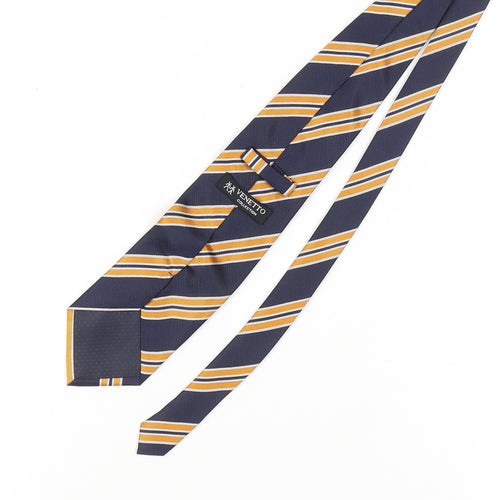 Venetto Collection Men's Blue Striped Tie
