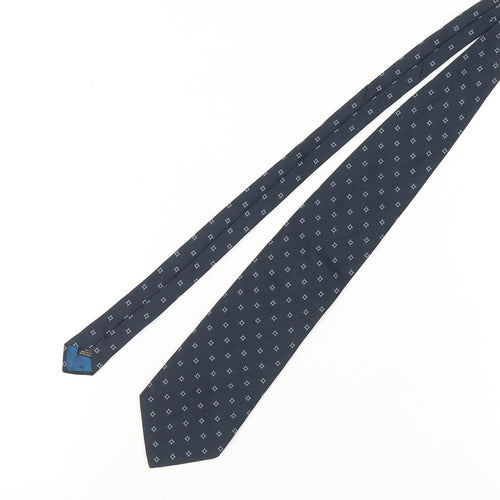 Blazer Men's Blue Geometric Silk Tie