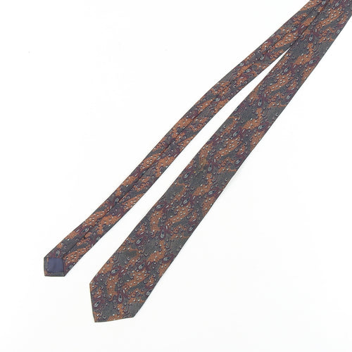 Nino Mori Men's Multicoloured Silk Paisley Tie