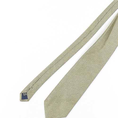 Giorgetti Men's Beige Striped Silk Tie