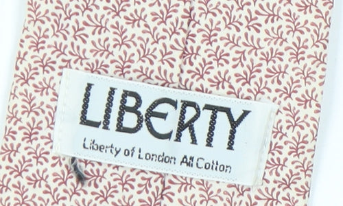 Liberty of London Men's Floral Cotton Slim Tie Multicoloured