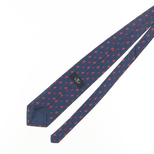 Ciro Citterio Men's Blue Geometric Tie - Polyester