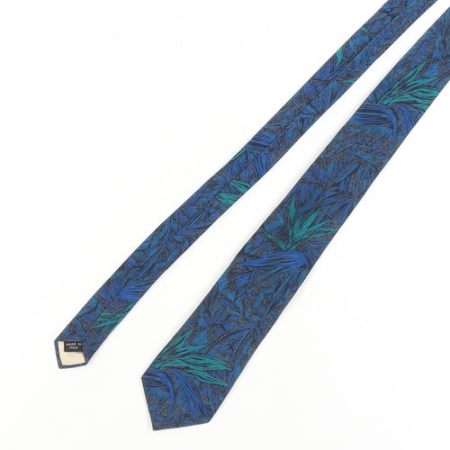 Pierre Balmain Men's Blue Silk Designer Tie