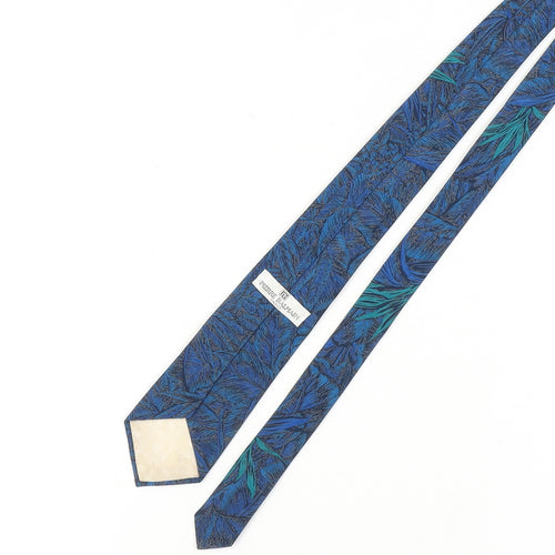 Pierre Balmain Men's Blue Silk Designer Tie