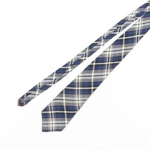 GAP Men's Blue Plaid Check Tie