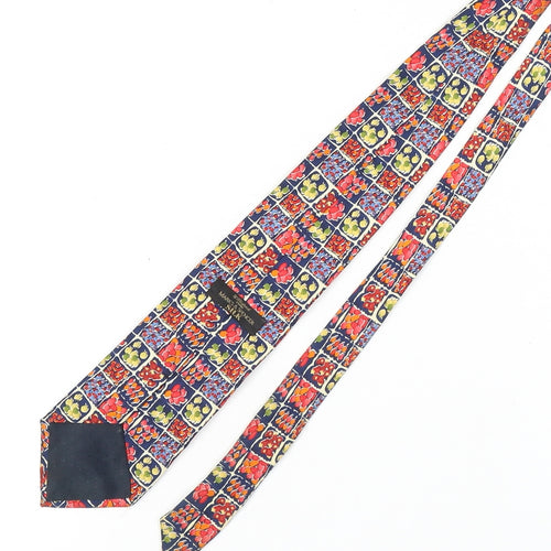 Marks and Spencer Multicoloured Silk Floral Tie