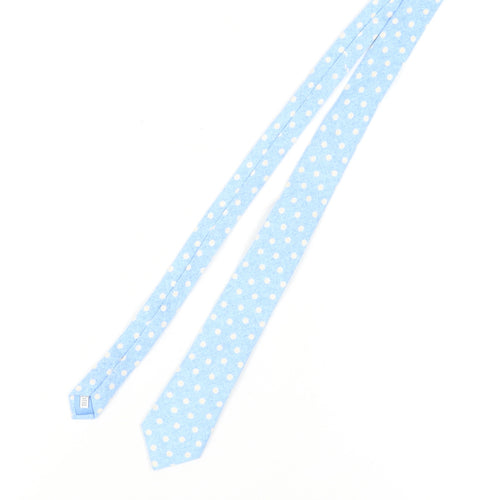 John Francomb Classics Blue Polka Dot Handmade Tie
