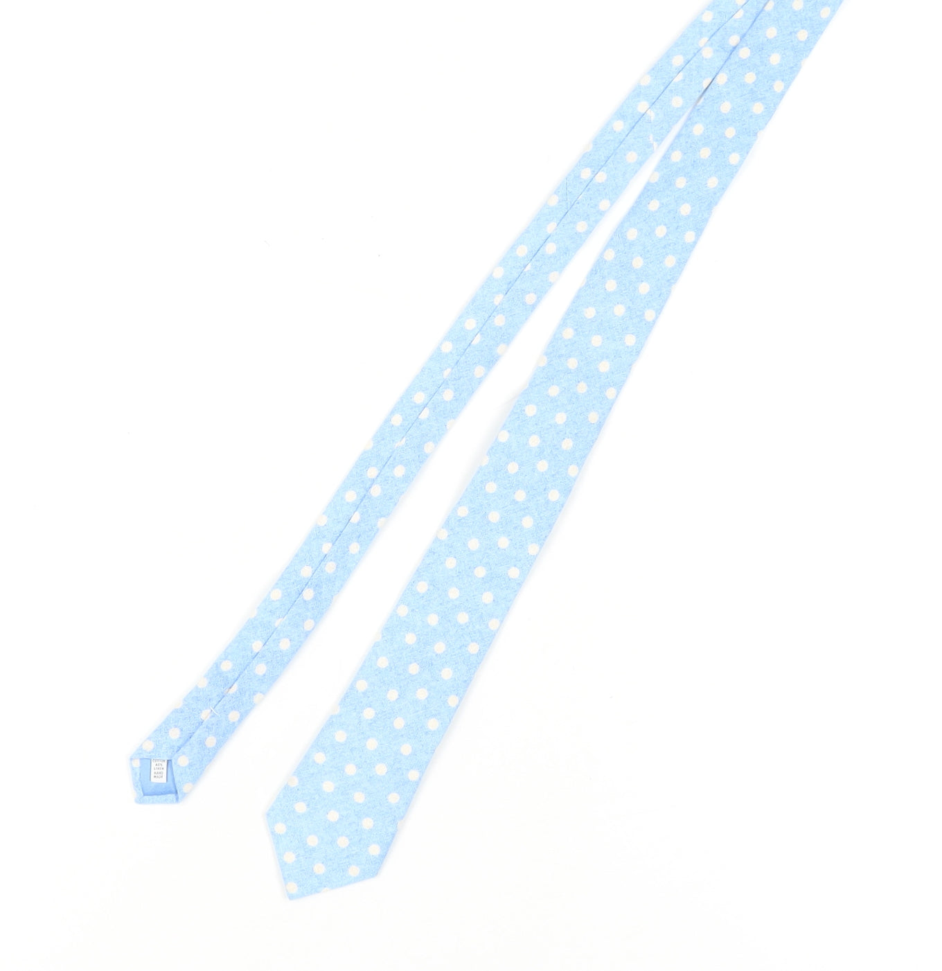 John Francomb Classics Blue Polka Dot Handmade Tie