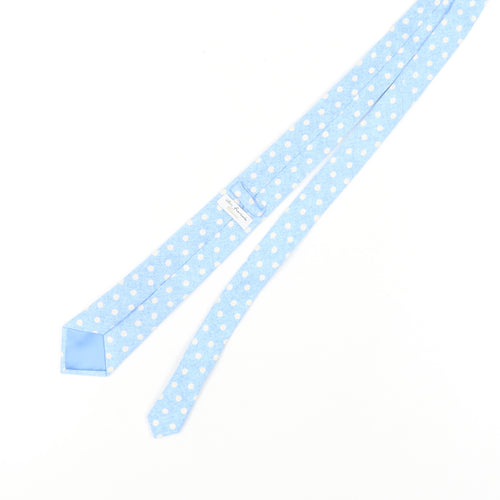 John Francomb Classics Blue Polka Dot Handmade Tie