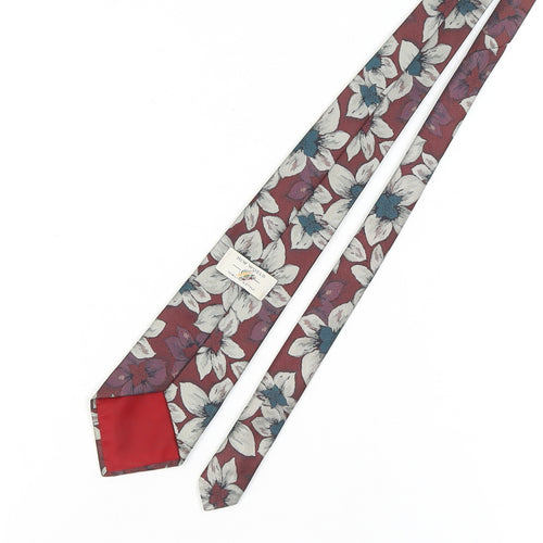 New World Men's Multicoloured Floral Tie