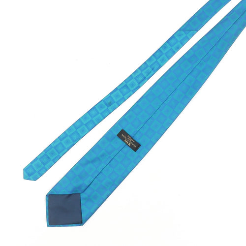 Marks and Spencer Aqua Silk Slim Tie - Men's Formal Accessory