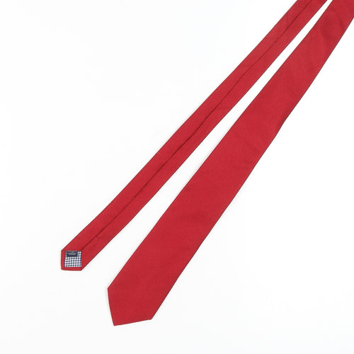 Charles Tyrwhitt Men’s Red Designer Silk Tie