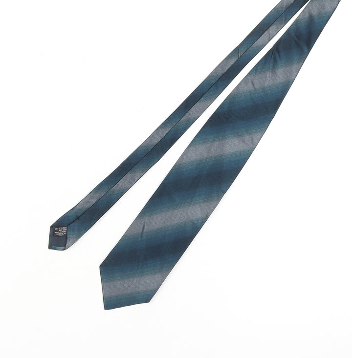 Emporio Armani Men's Blue Silk Designer Tie