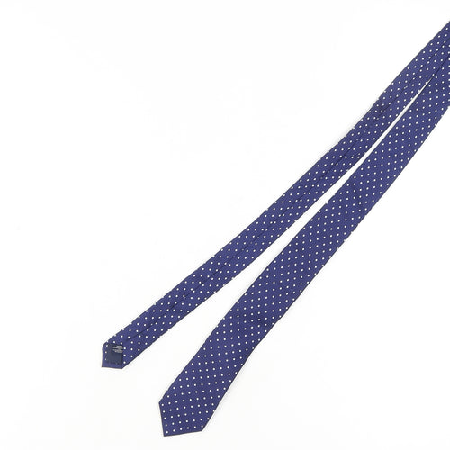 Charles Tyrwhitt Silk Blue Polka Dot Men's Tie