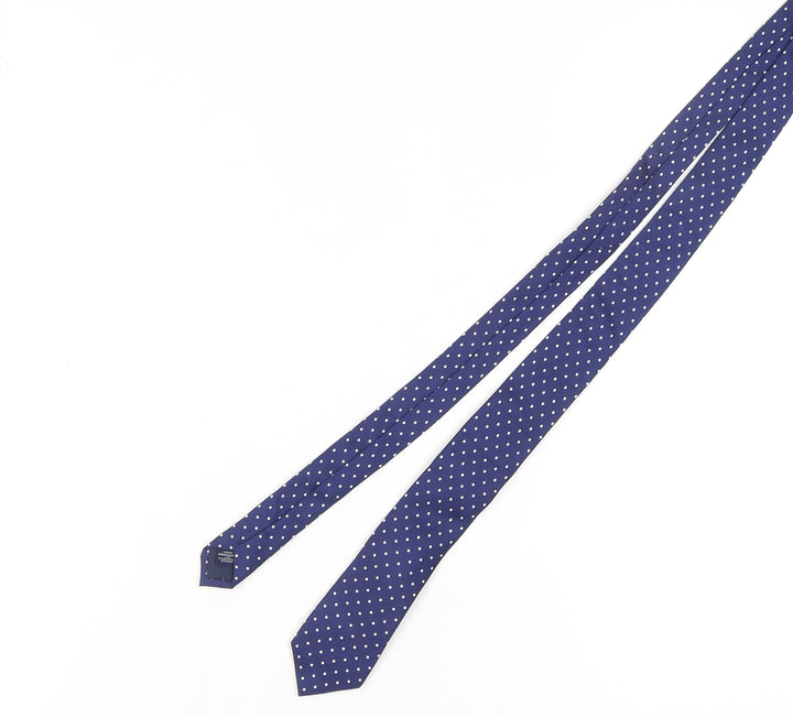Charles Tyrwhitt Silk Blue Polka Dot Men's Tie