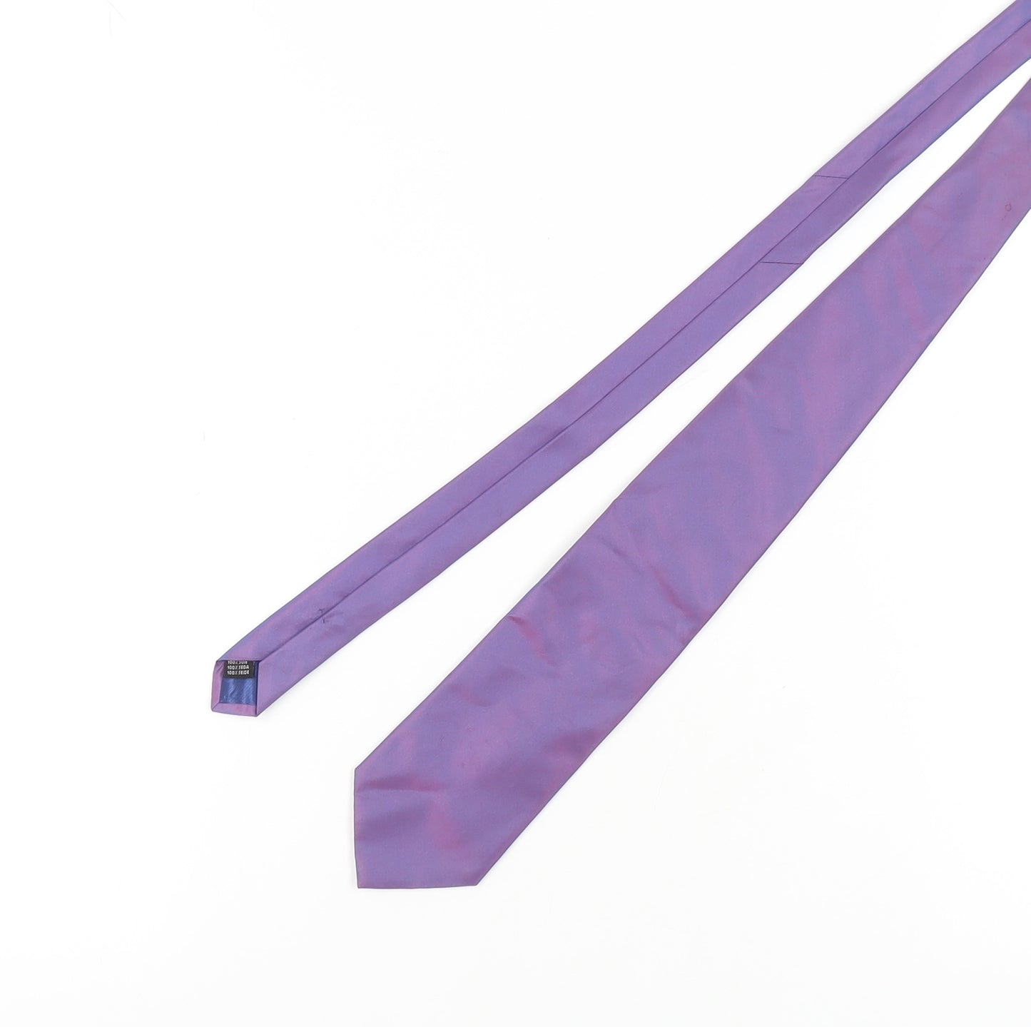 Baumler Men's Purple Silk Tie