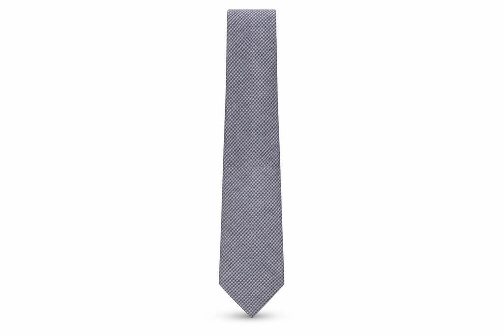 Front view of Austin Reed Men's Blue Silk Tie -, size One Size