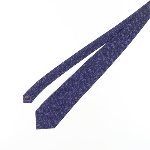 Paul Smith Men's Purple Geometric Designer Tie