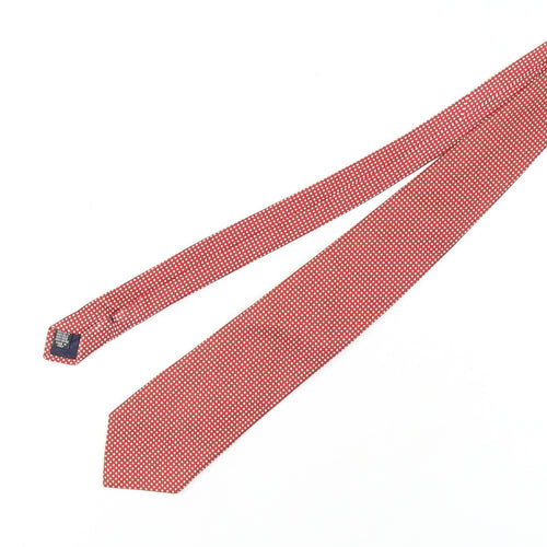 Charles Tyrwhitt Men’s Red Polka Dot Silk Tie