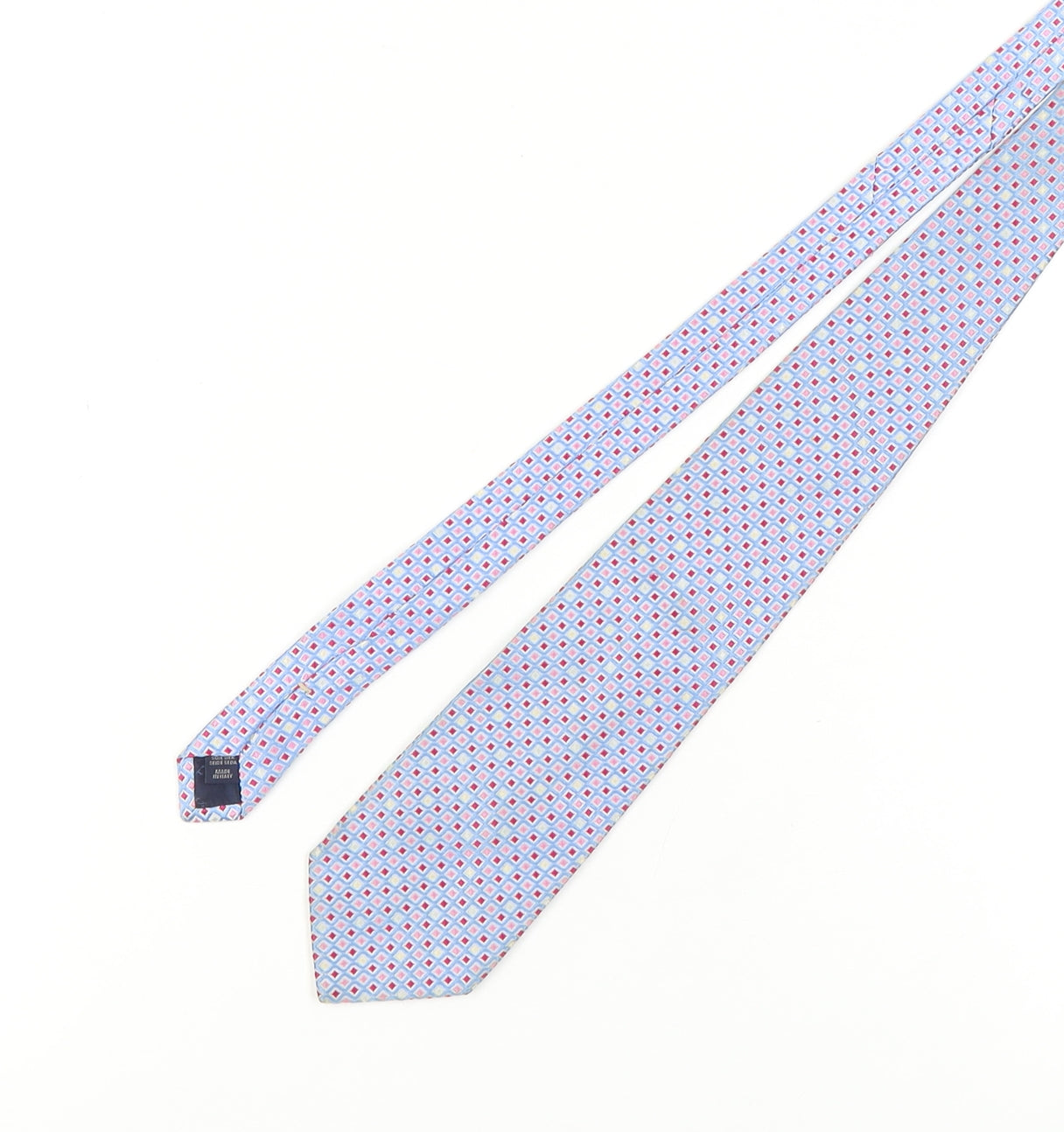 Charles Tyrwhitt Blue Geometric Silk Men's Tie