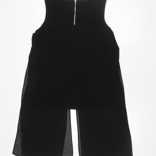 Star by Julien Macdonald Black Zip Sleeveless Top Women