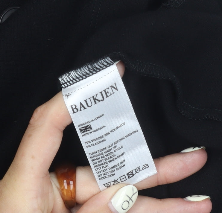 Baukjen Women's Black Sheath Dress Size 14