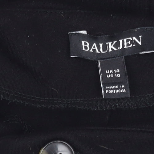 Baukjen Women's Black Sheath Dress Size 14