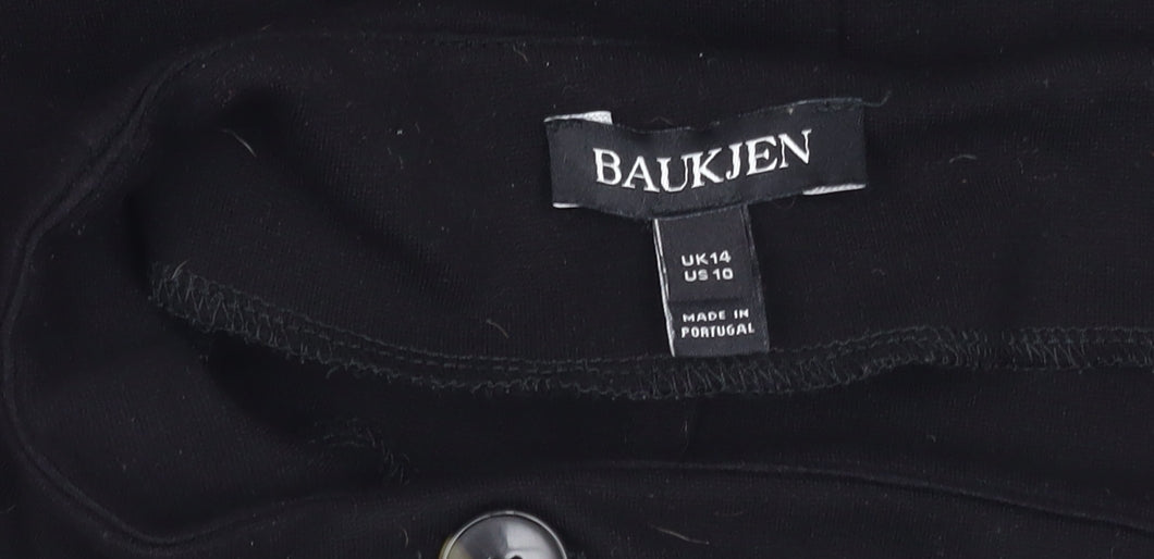 Baukjen Women's Black Sheath Dress Size 14