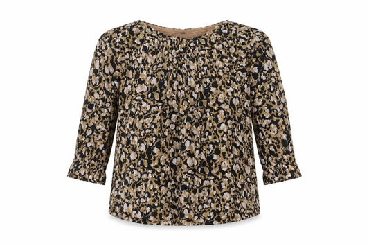 Front view of Next Women's Multicoloured Animal Print Blouse, size 14