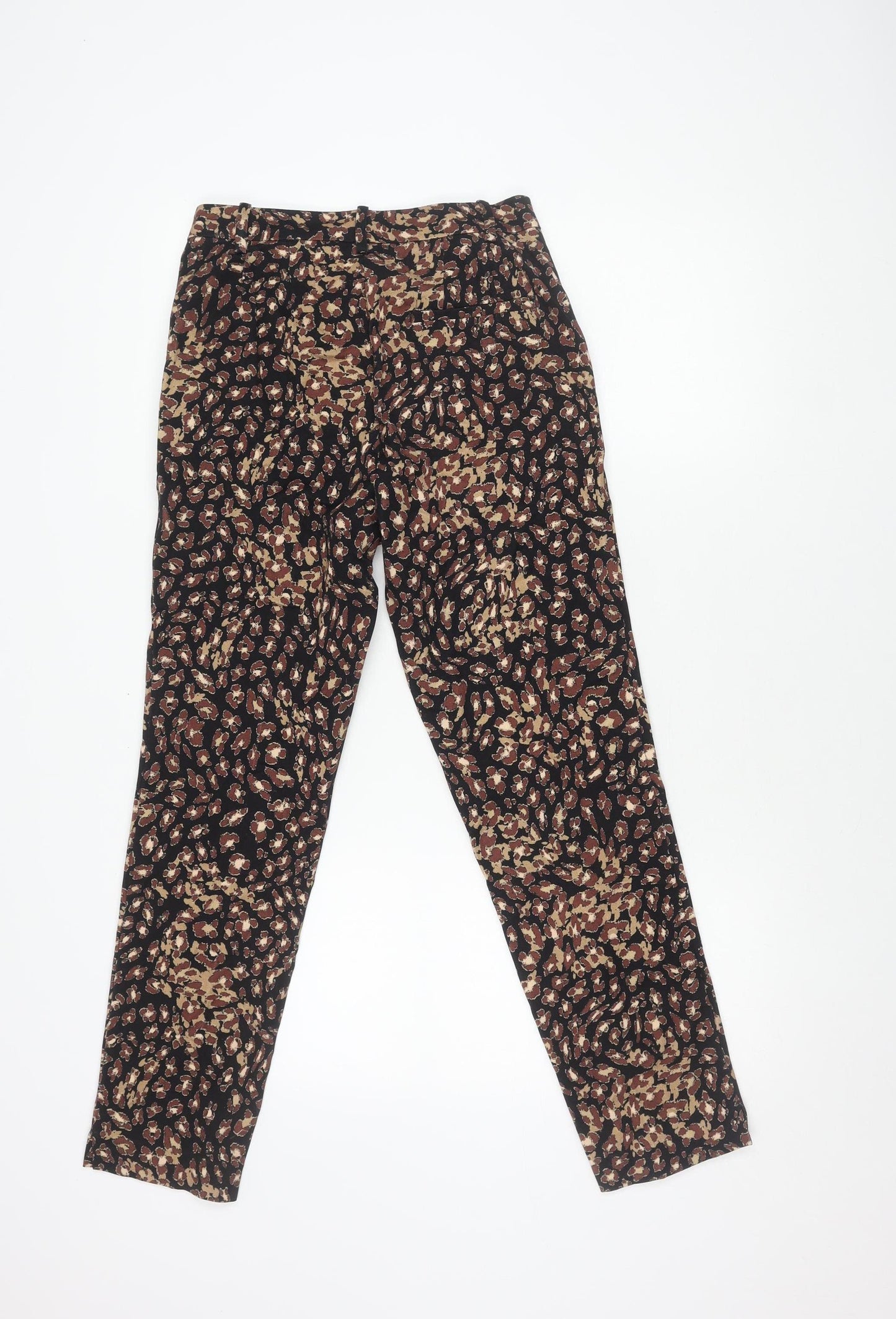 Marks and Spencer Women's Animal Print Trousers - Size 8