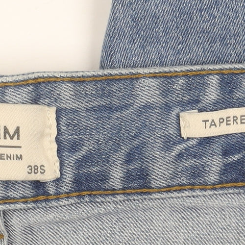 ACW85 Men's Blue Tapered Denim Jeans 38S