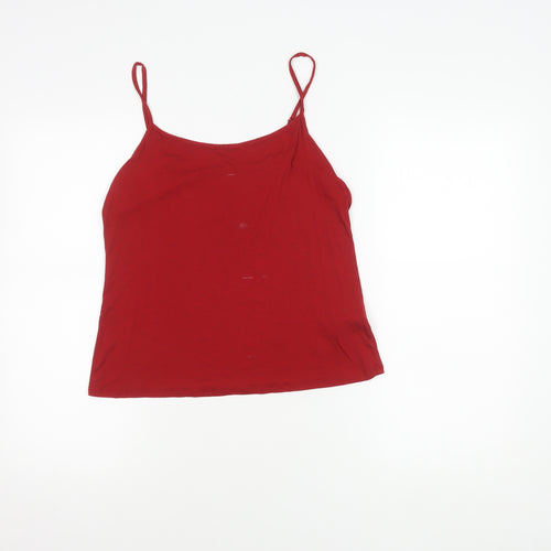 Marks and Spencer Red Women's Camisole Tank Top Size 14