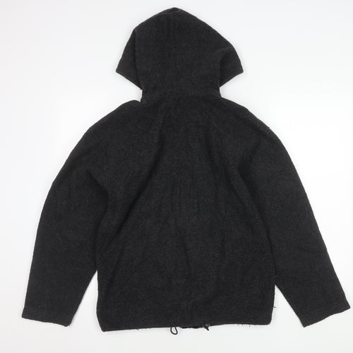Marks and Spencer Men's Grey Hooded Jacket Size S