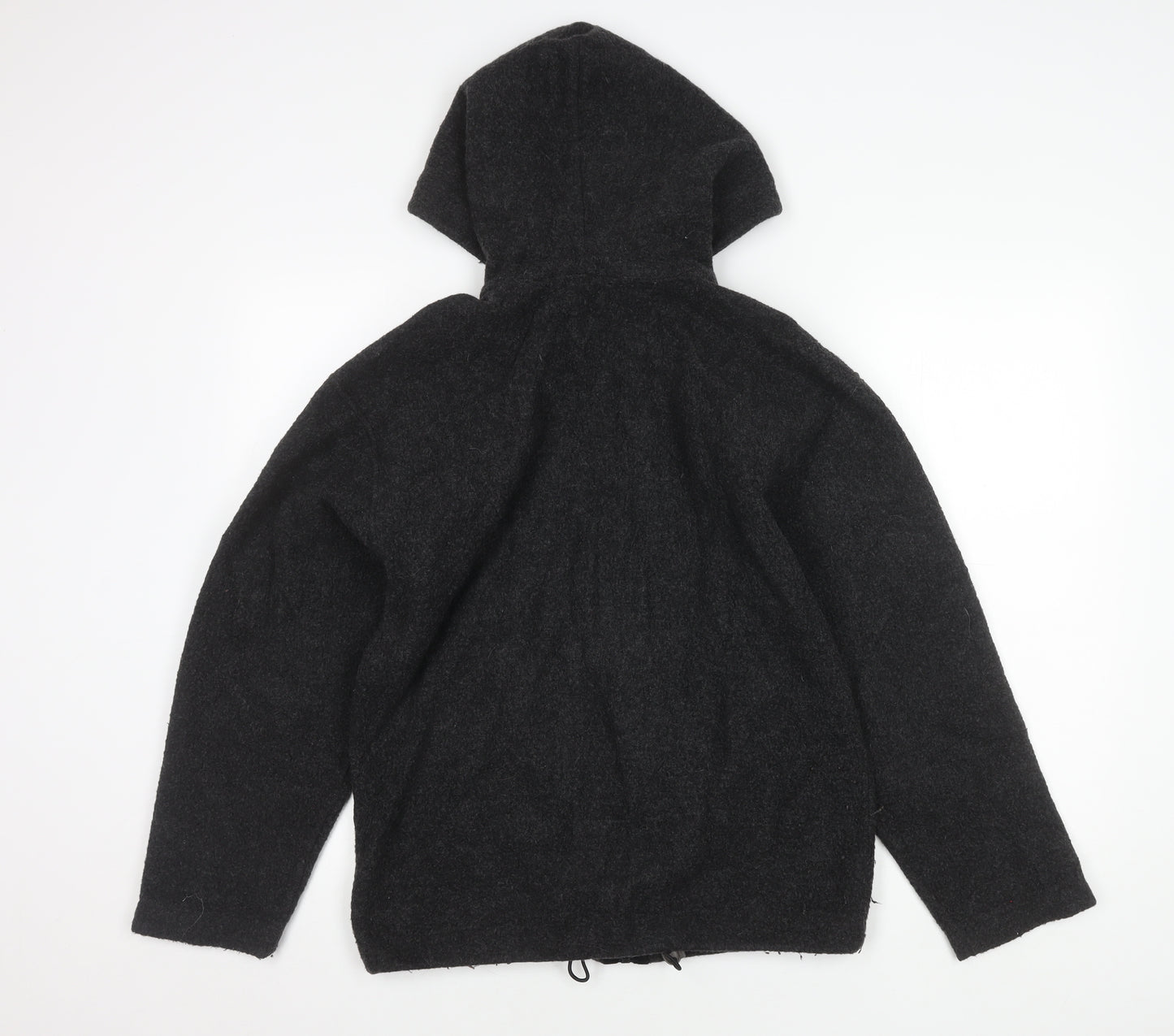 Marks and Spencer Men's Grey Hooded Jacket Size S
