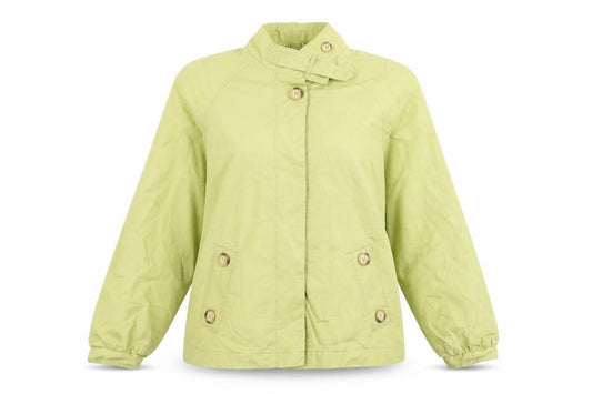 Front view of Marks & Spencer Women’s Green Basic Jacket, size UK 16
