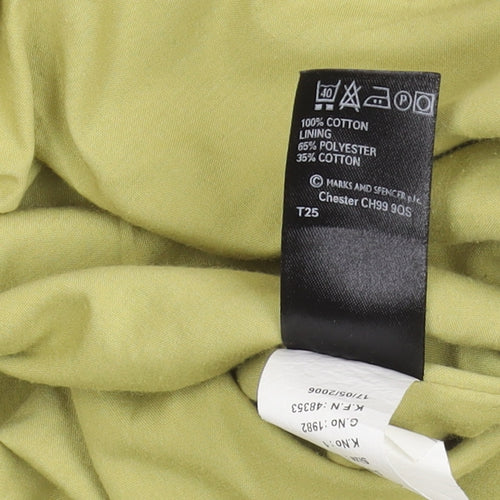 Marks & Spencer Women’s Green Basic Jacket Size 16