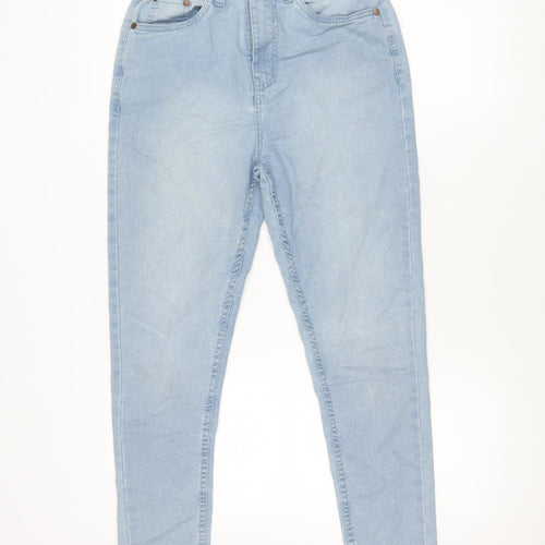 PrettyLittleThing Women's Blue Denim Jeans UK 8