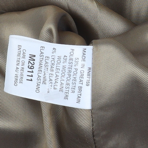 Next Women's Black Blazer UK 10 Regular