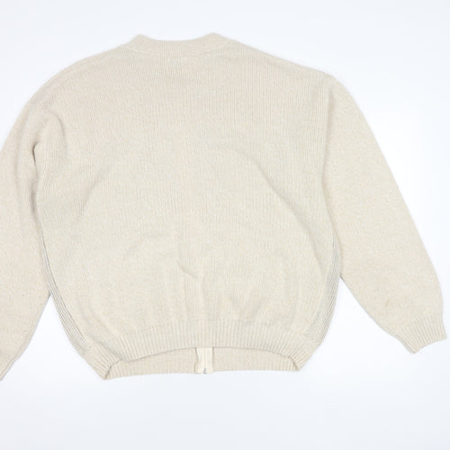 Premier Man Beige XL Full Zip Men's Jumper Aztec