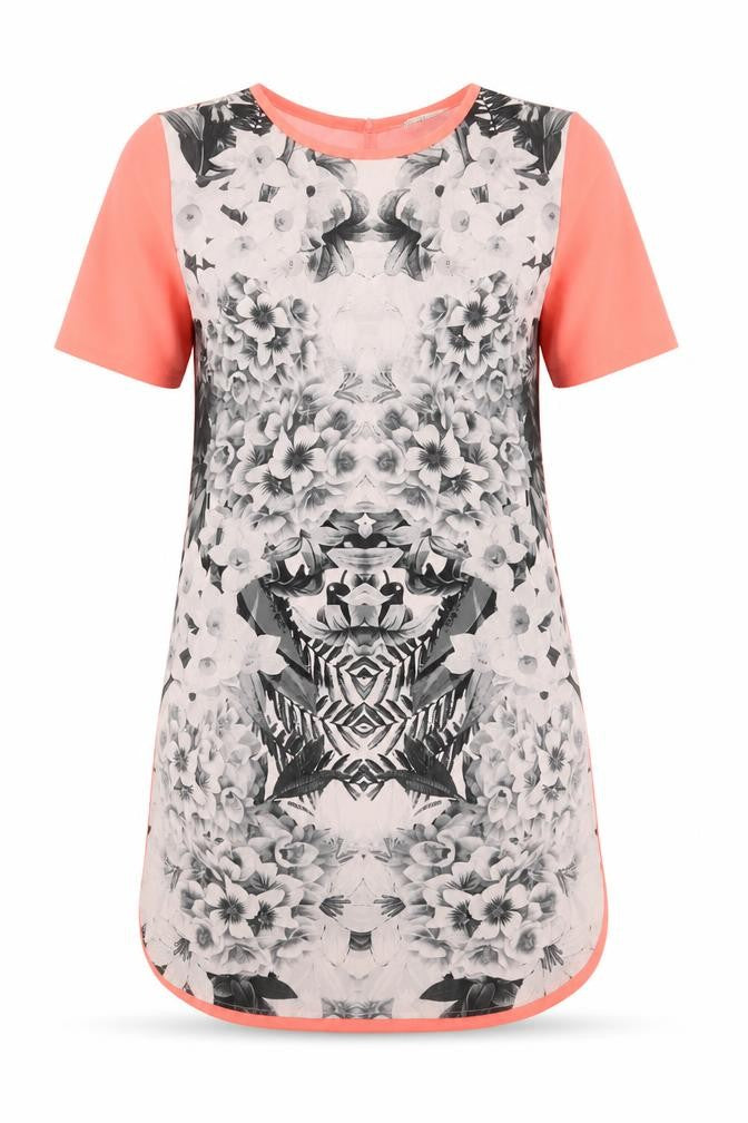 Front view of findersKEEPERS Women's Multicoloured Floral Dress S