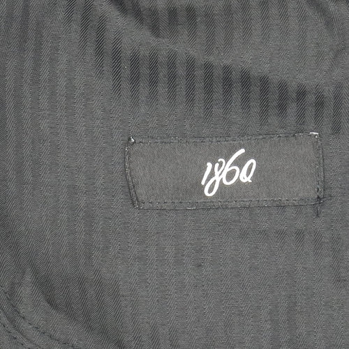 1860 Men's Black Dress Pants, Size 42, Formal Wear