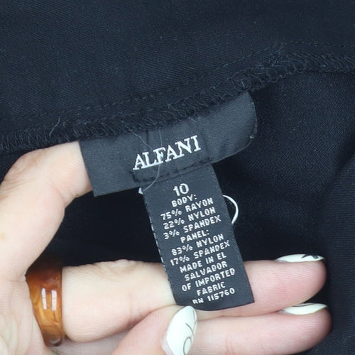 Alfani Women's Black Leggings, Size 10, Slim Fit